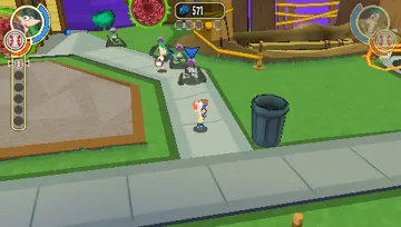 Disney Phineas and Ferb - Across the 2nd Dimension (EU) screen shot game playing